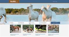 Desktop Screenshot of allhorseads.com